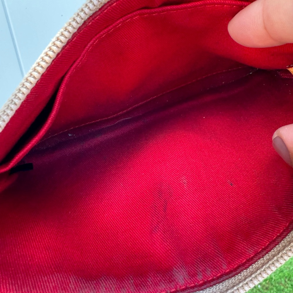 Dooney & Bourke Signature Fabric Leather Wristlet Wallet Purse 8x4.5” D - Picture 4 of 6